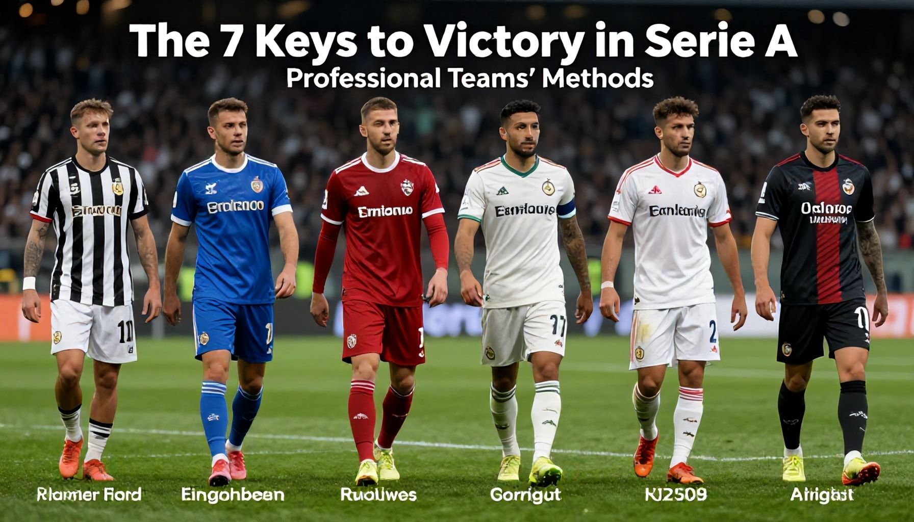 Serie A'da Zaferin 7 Anahtar Anahtarı: Profesyonel Takımların Yöntemleri*