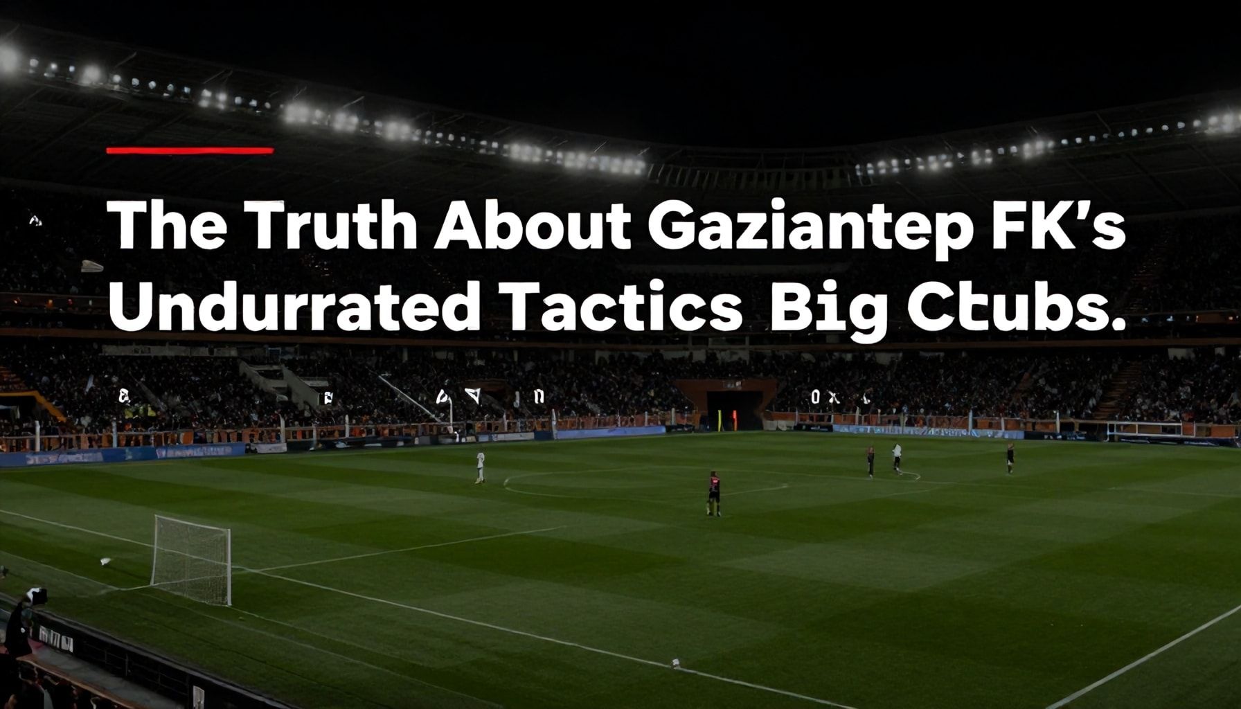 The Truth About Gaziantep FK's Underrated Tactics Against Big Clubs*