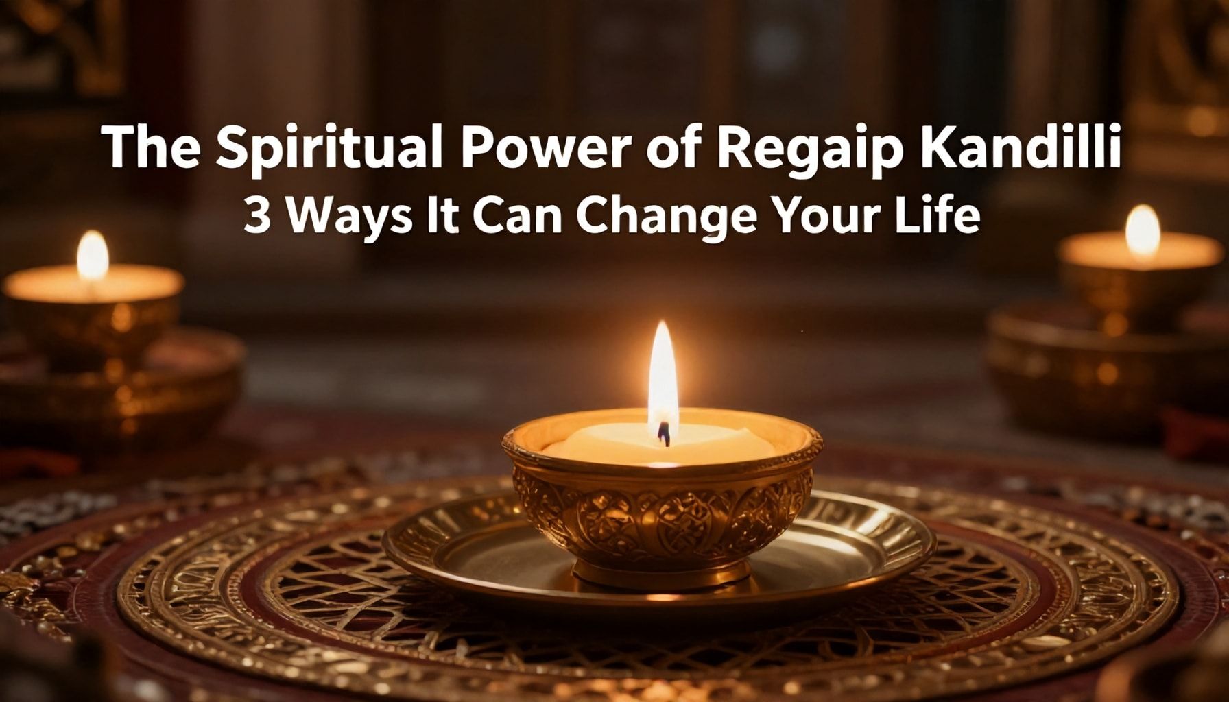 Regaip Kandili'nin Ruhani Gücü: 3 Yolla Yaşamınızı Değiştirebilir*