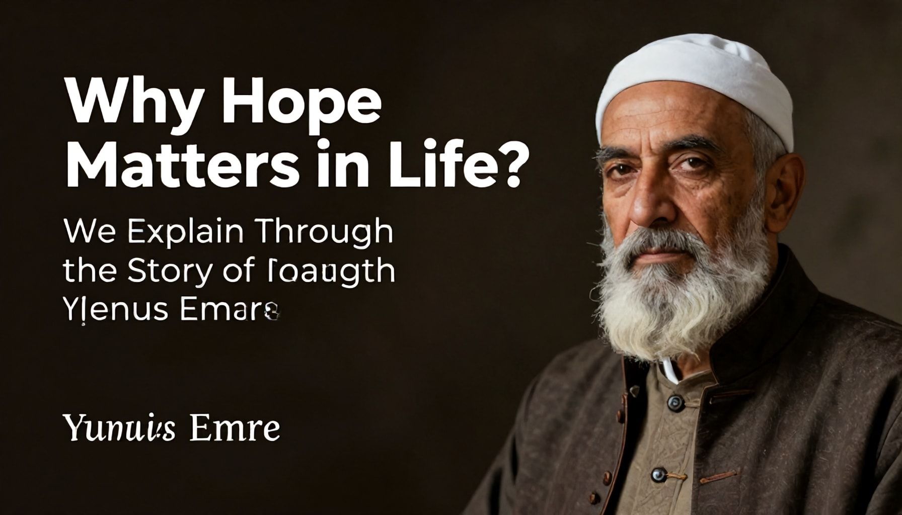 Hayatta Kalma için Neden Umut Önemli? Yunus Emre'nin Hikayesiyle Anlatıyoruz"*