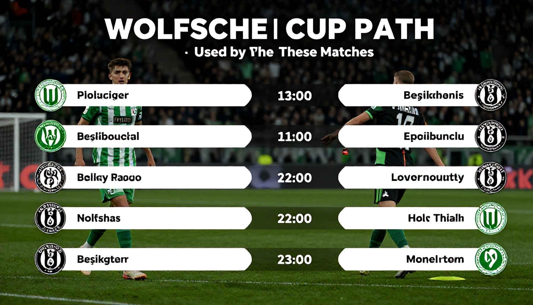 Wolfsberger ve Beşiktaş'ın Kupa Yolu: Takımların Bu Maçlarda Kullandığı En Etkili Taktikler*