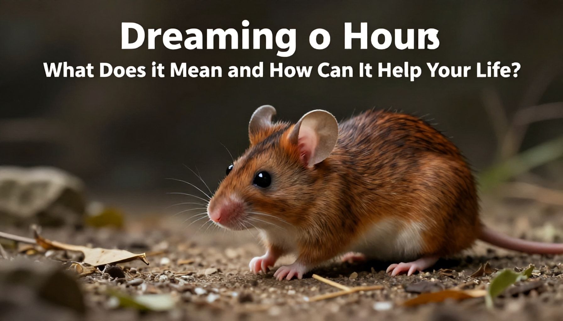 Rüyada Fare Görmek: Ne Anlama Gelir ve Hayatınıza Nasıl Yardımcı Olabilir?*