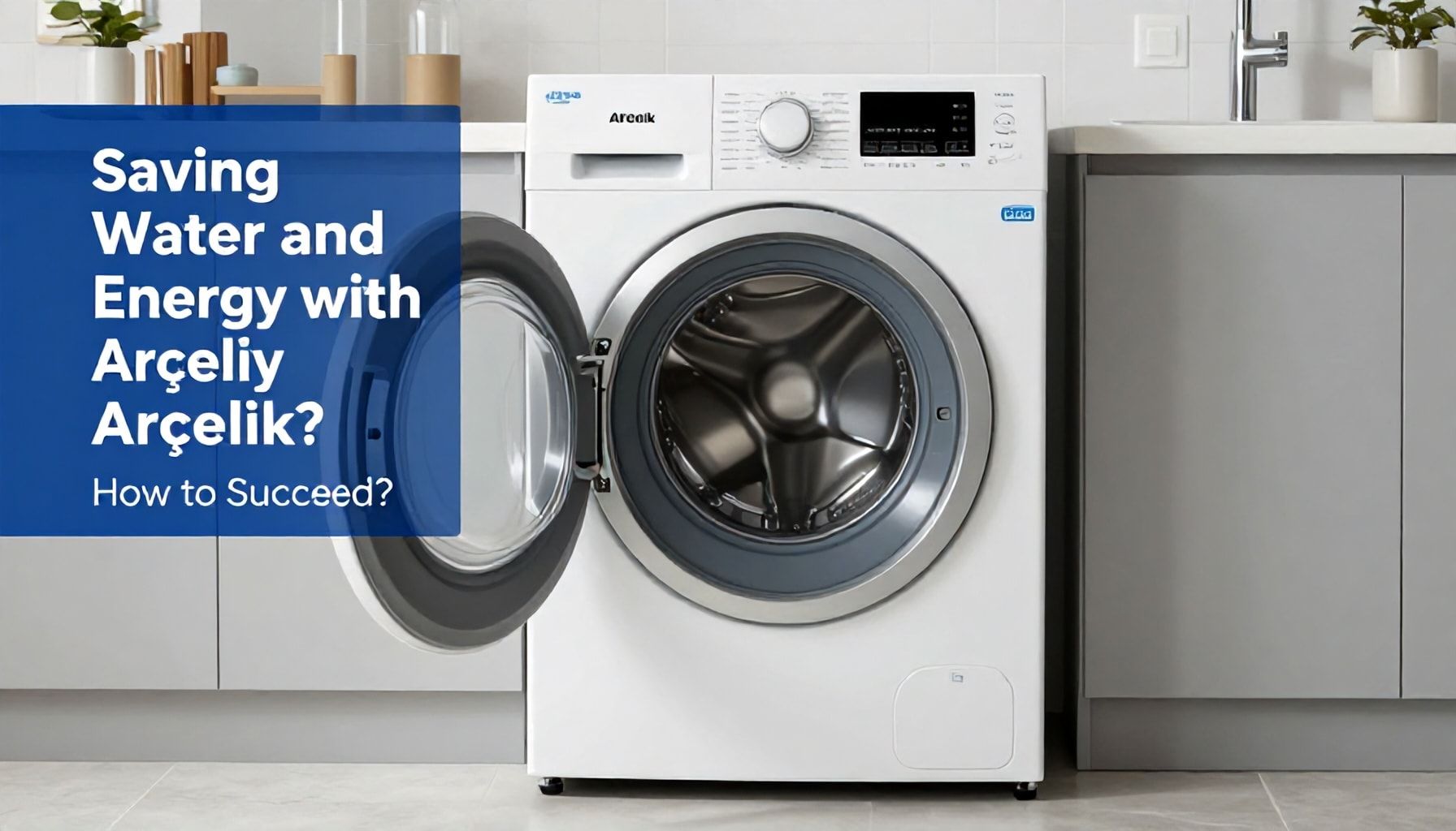 Arçelik Çamaşır Makinesi ile Su ve Enerji Tasarrufu: Nasıl Başarır?"*