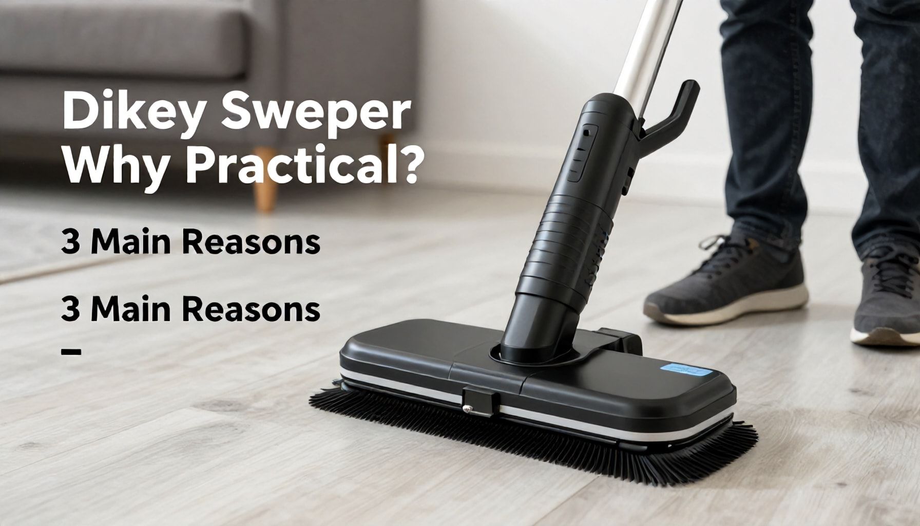 Dikey Süpürge Neden Pratik? 3 Ana Sebep*