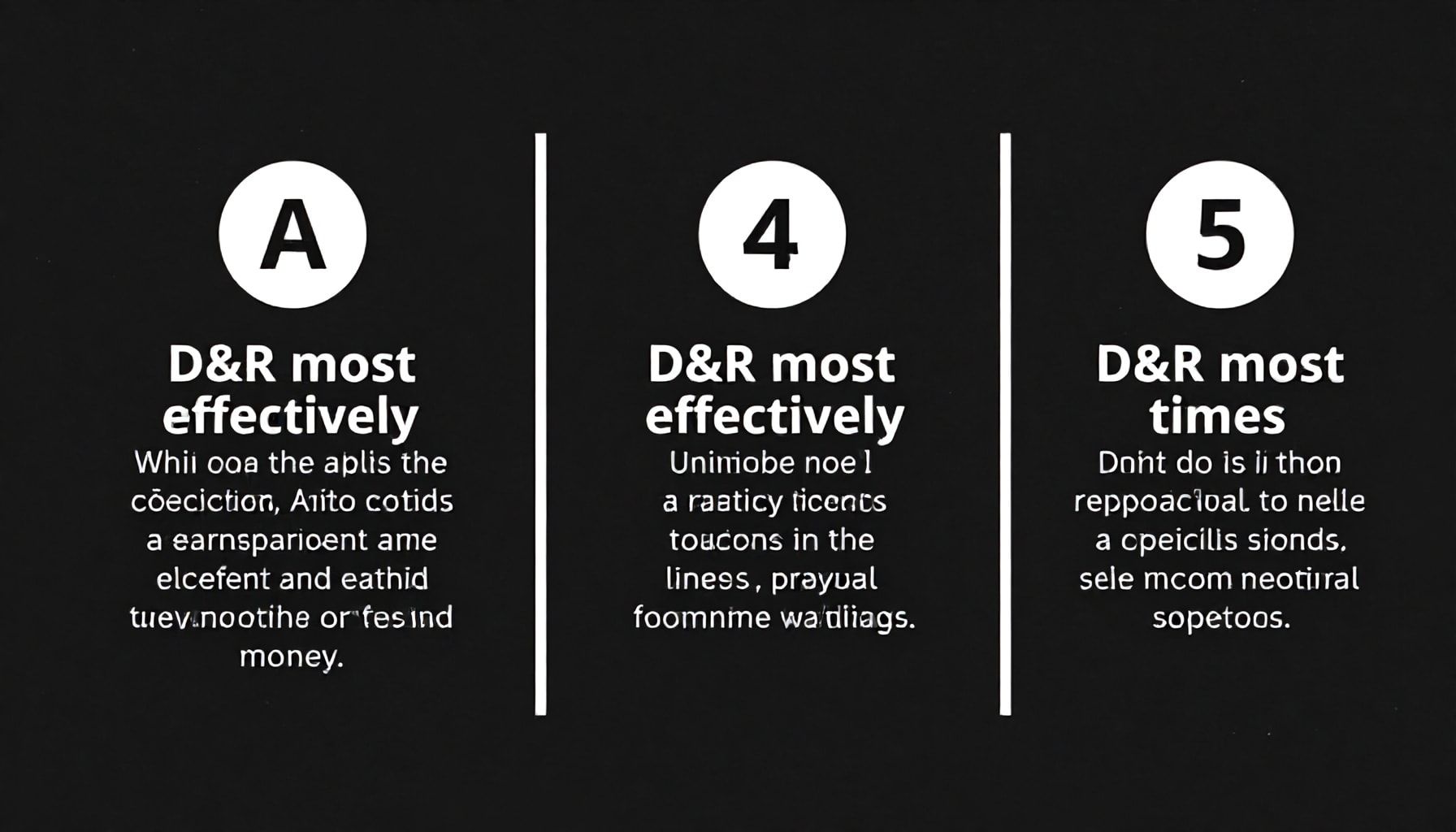 3 Yöntemle D&R’yi En Verimli Şekilde Uygulayın ve Zaman ve Para Kaybedinmeyin*