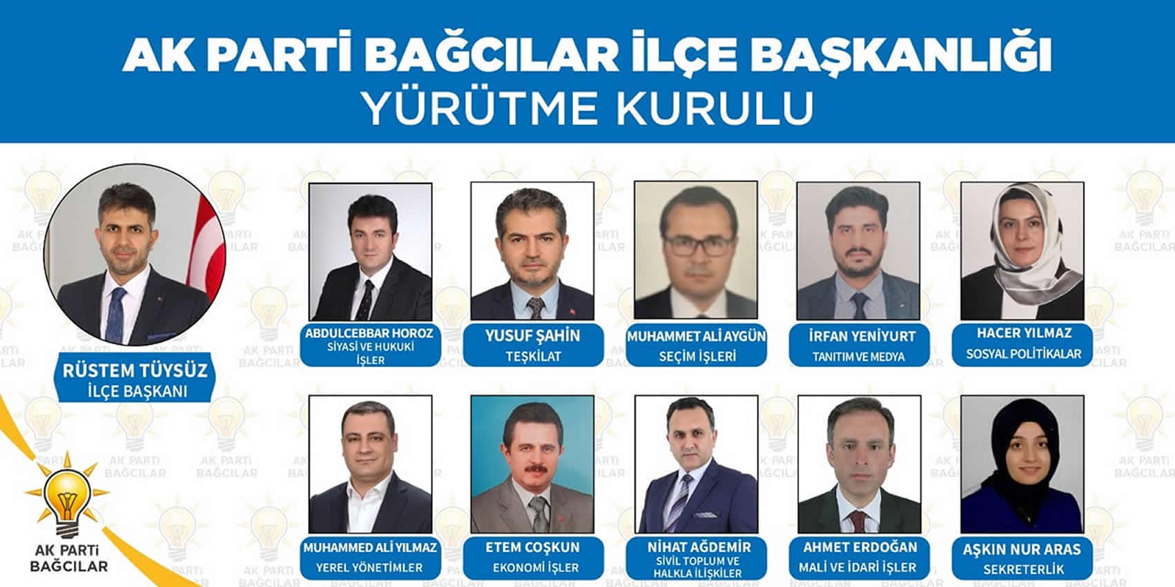 Ak Parti Bağcılar İlçe Başkanlığı: Başarıların Arkasındaki Güç! 1 Ak Parti Bağcılar İlçe Başkanlığı