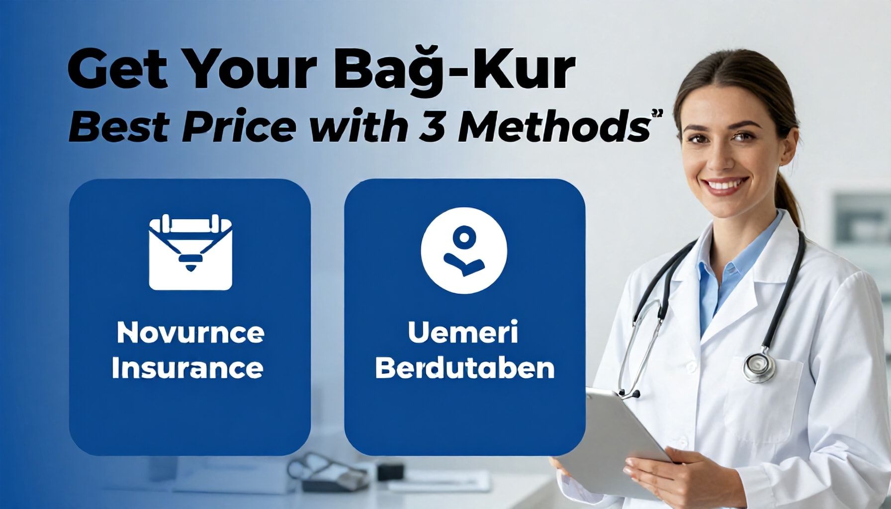 3 Yöntemle Bağ-Kur Sigortanızı En İyi Fiyatda Elde Edin*