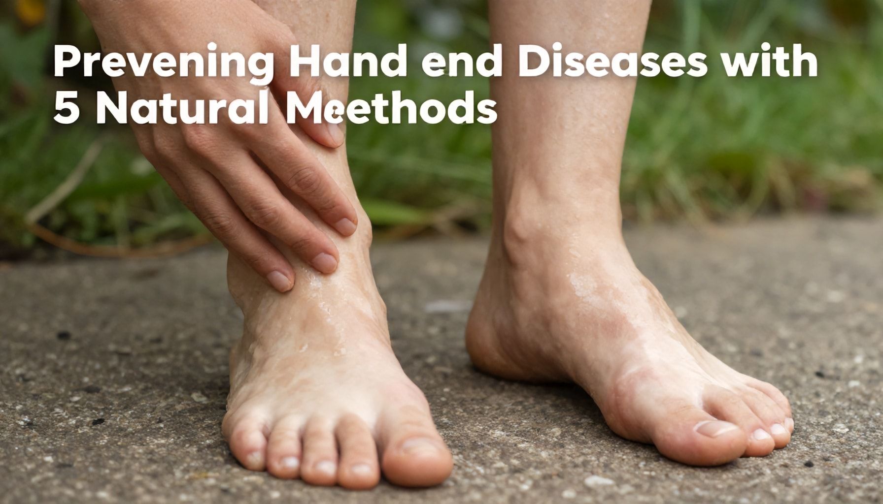 5 Doğal Yöntemle El Ayak Hastalığının Önlenmesi*