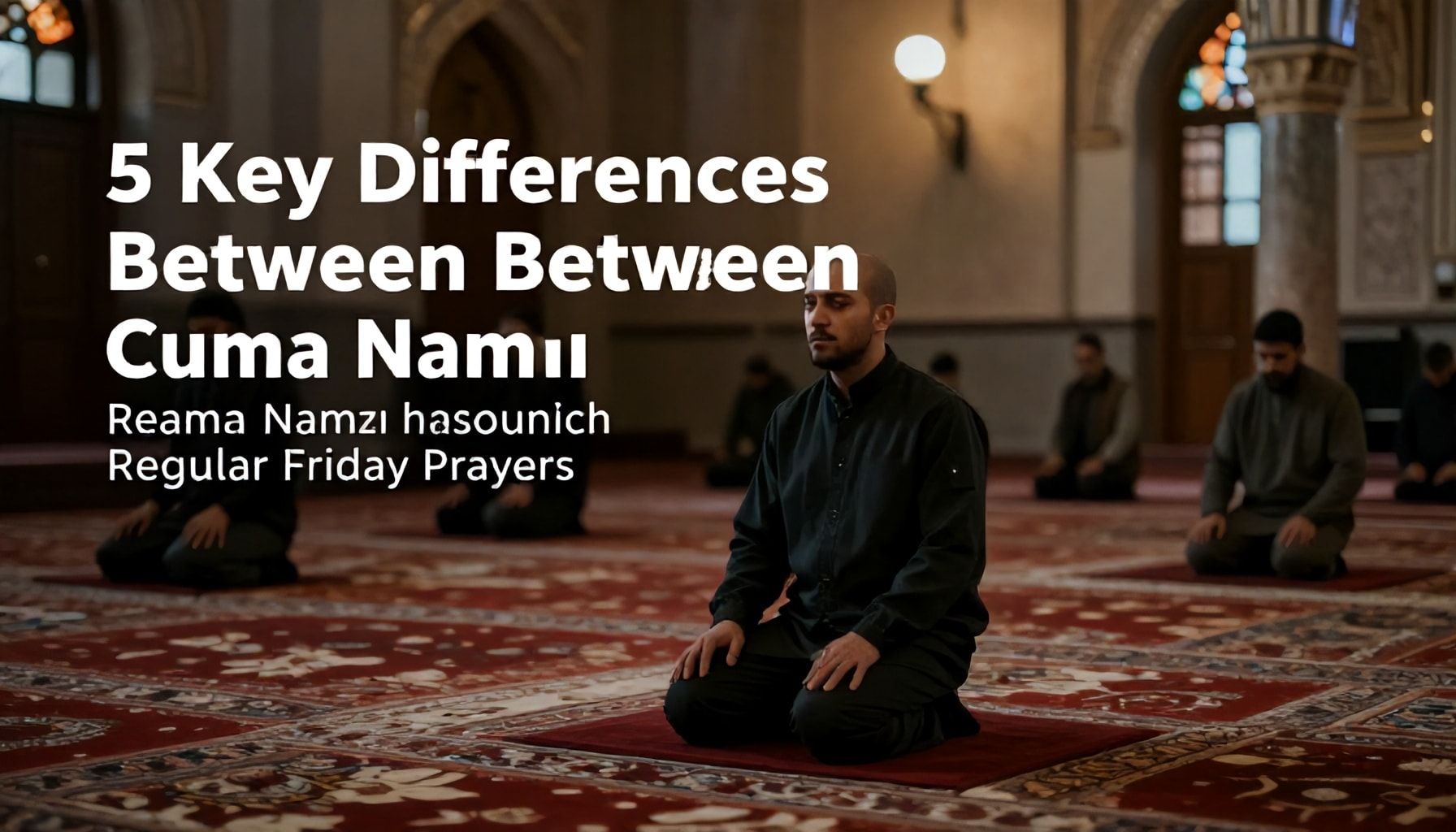 5 Key Differences Between Cuma Namazı and Regular Friday Prayers*