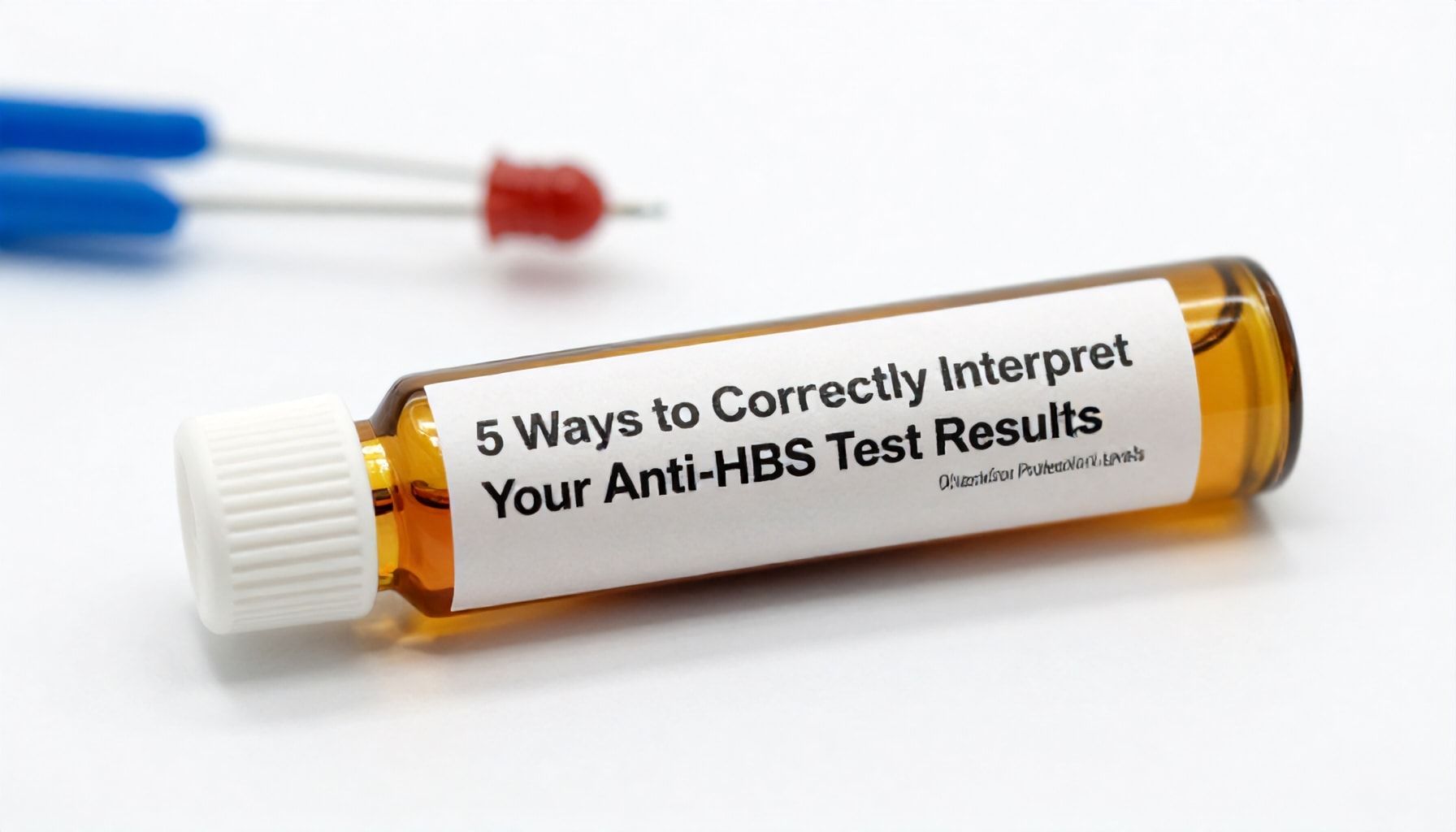 5 Şekilde Anti-HBs Testi Sonuçlarınızı Doğru Yorumlayın: Korunma Düzeylerinizi Kontrol Edin*