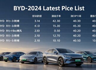 BYD Araçları 2024: En Güncel Fiyat Listesi ve Avantajları
