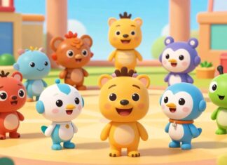 Çizgi Film Karakterleriyle Gelişimsel Oyunlar ve Eğlence