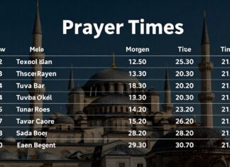 İstanbul’da namaz vakitlerini kolayca öğrenin