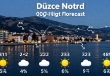 Düzce Hava Durumu: Güncel Hava Koşulları ve Gece-Gündüz Öngörüleri