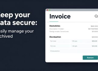 Veri güvenliğini koruyun: E- arşiv faturalarınızı kolayca yönetin