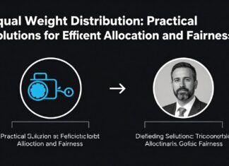 Eşit Ağırlık Bölümleri: Verimli Dağılım ve Adalet için Pratik Çözümler