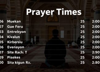 Eskişehir Namaz Vakitleri: Güncel Vakitlerinizi Hemen Kontrol Edin