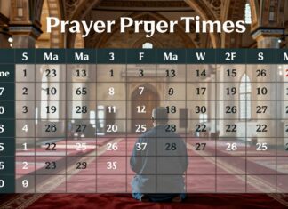 Gaziantep’te Ezan Vakti: Düzenli Namaz Vakti Takvimi ile Zamanınızı Yönetin