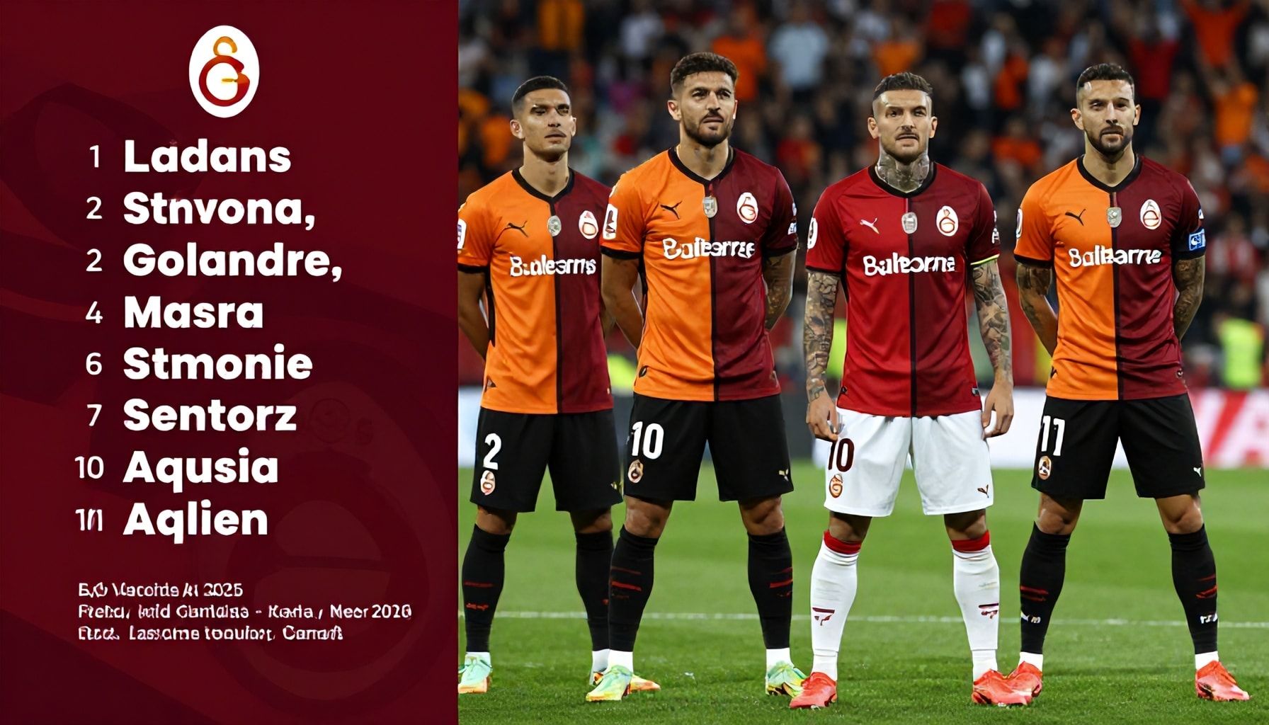 Galatasaray'ın Maç Kadrosunda Bulunması Gereken 5 Oyuncu*
