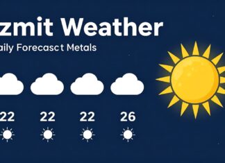 İzmit Hava Durumu: Günlük Tahmin ve Gezme Planı İçin Detaylar