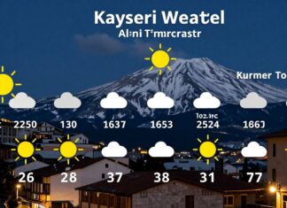 Kayseri Hava Durumu: Güncel Tahminler ve Gece-Gündüz Sıcaklık Değişimleri