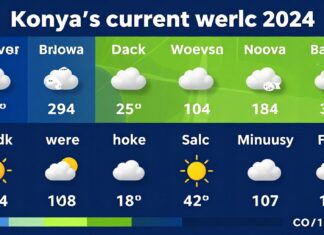 Konya’nın güncel hava durumu ve hafta içi tahminleri