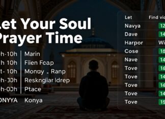 Konya Namaz Vakti: Ruhunuzu Barışa Kavuşturun