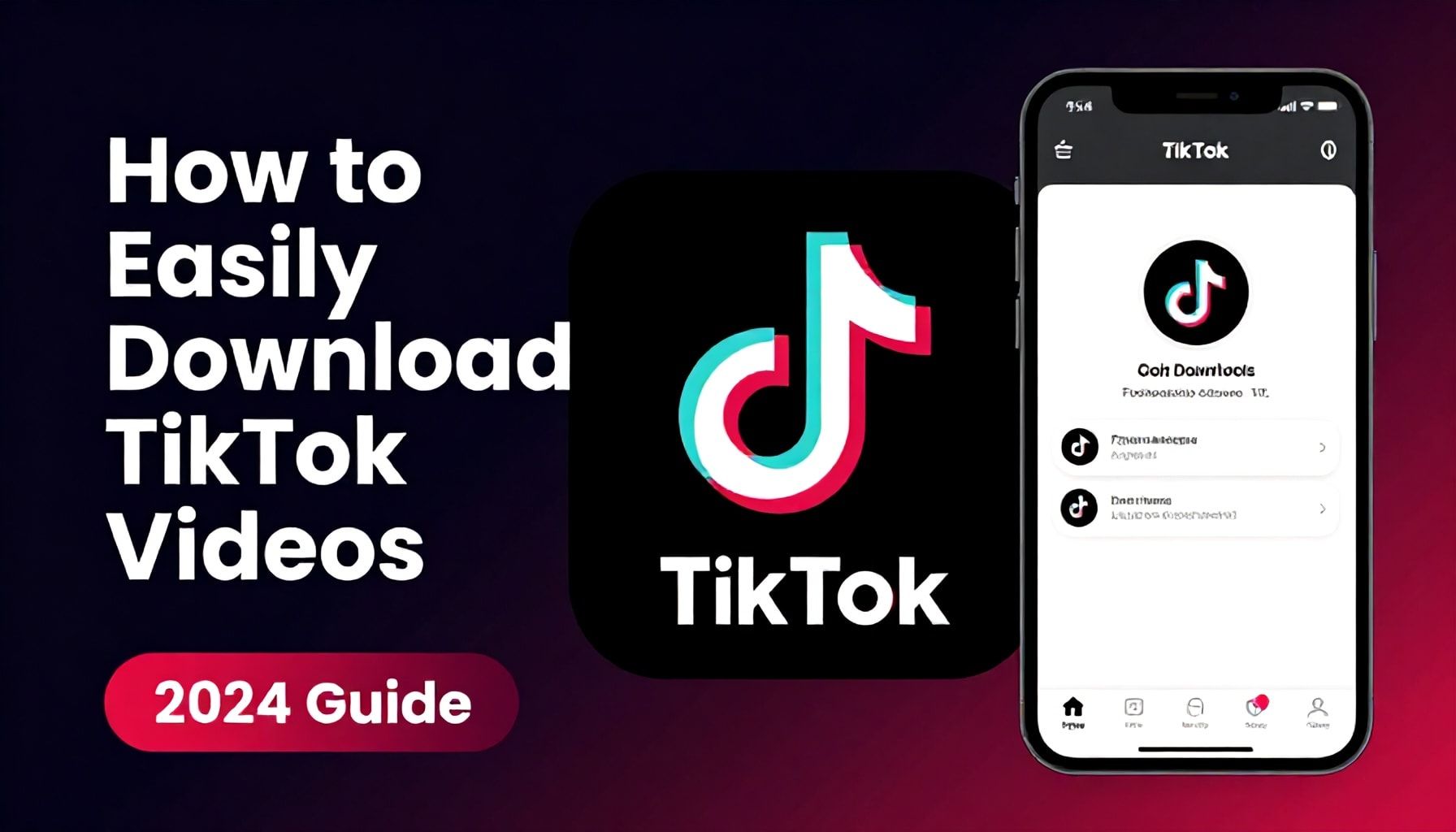 TikTok Videolarını Nasıl Kolayca İndirebilirsiniz? (2024 Rehberi)*