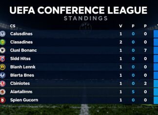UEFA Konferans Ligi Puan Durumları: Takımların Sıralaması ve Avrupada Yerini Güçlendirmek İçin Kriterler