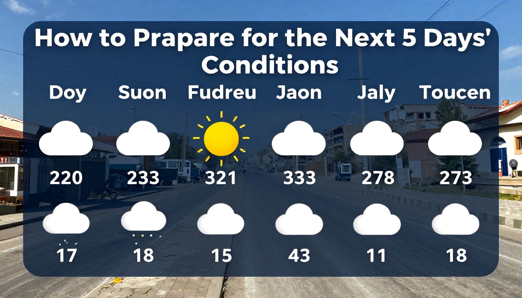 Urfa Hava Durumu: Gelecek 5 Günün Hava Durumunu Nasıl Planlamak İçin Hazırlanmalı?*