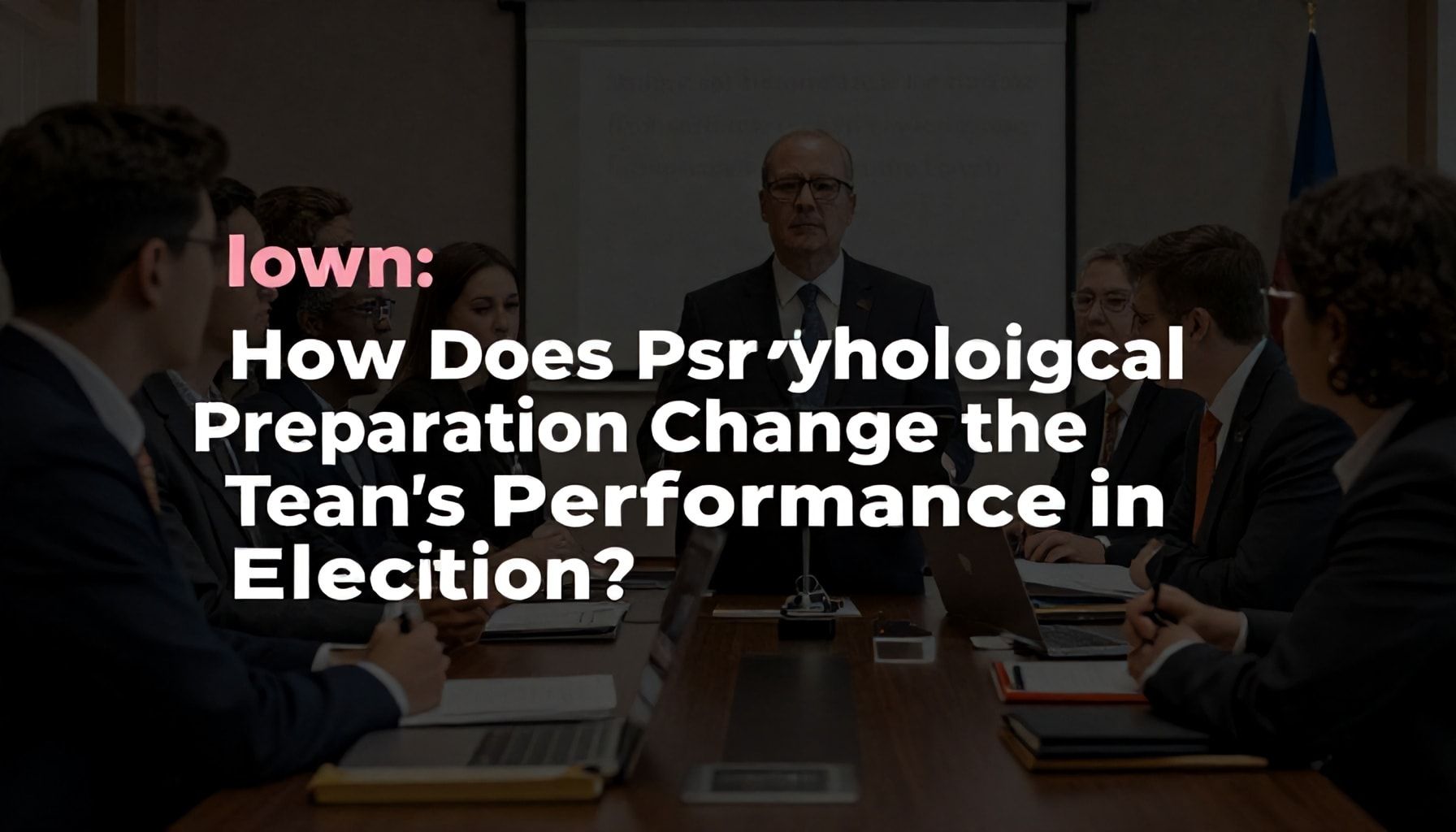 Why: Elemelerde Psikolojik Hazırlık Takımın Performansını Nasıl Değiştirir?*