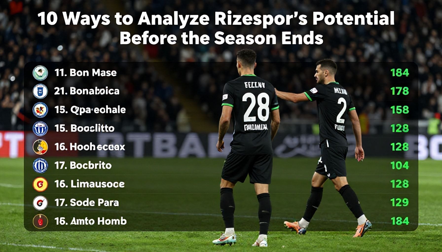 X Ways to Analyze Rizespor’s Sıralama Potential Before the Season Ends*