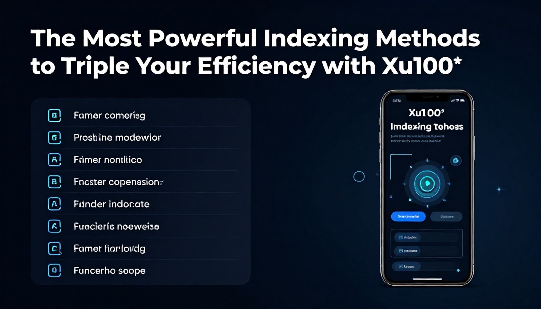 Xu100 ile Verimliliğinizi 3 Kat Artıran En Güçlü İndeksleme Yöntemleri*